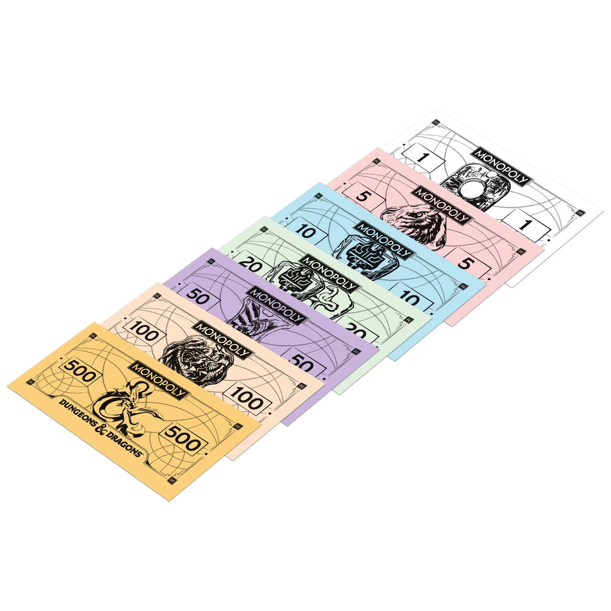 Monopoly: Dungeons and Dragons Board Game