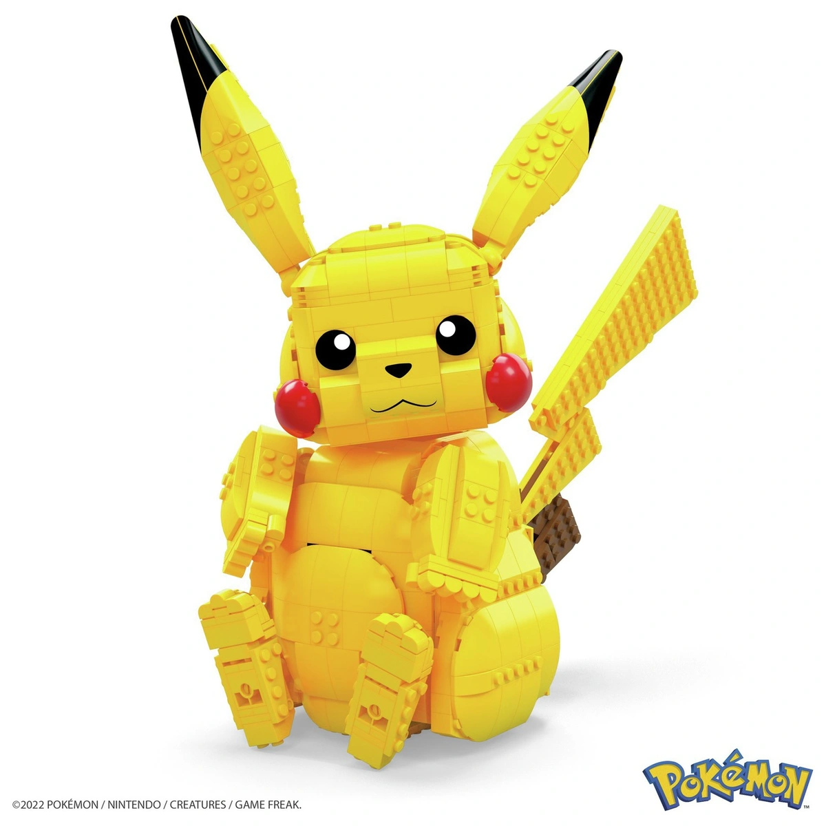Mega Pokémon Jumbo Pikachu Building Set.