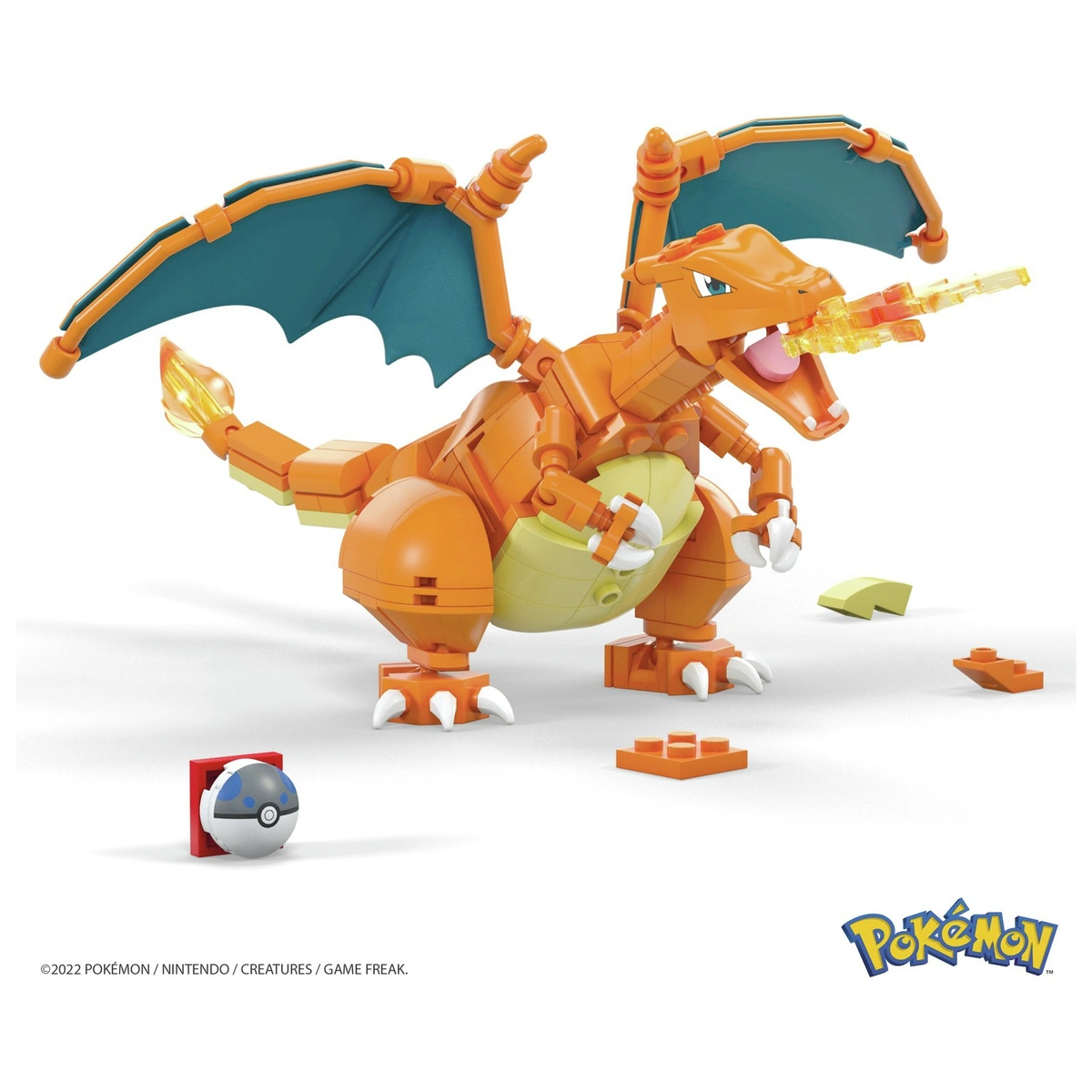 Mega Pokémon Charizard Building Set