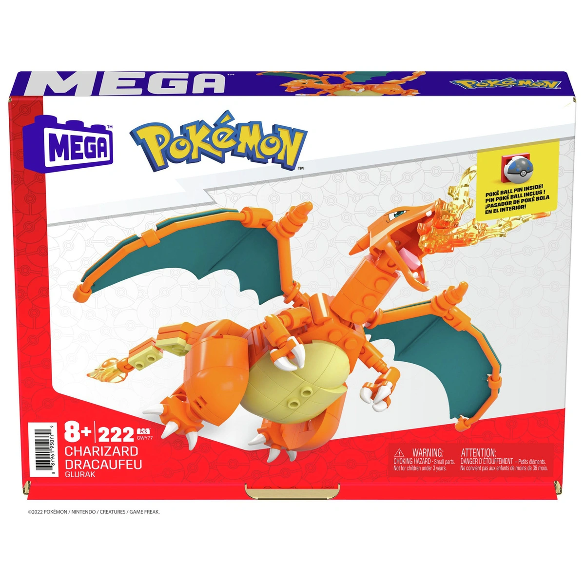 Mega Pokémon Charizard Building Set