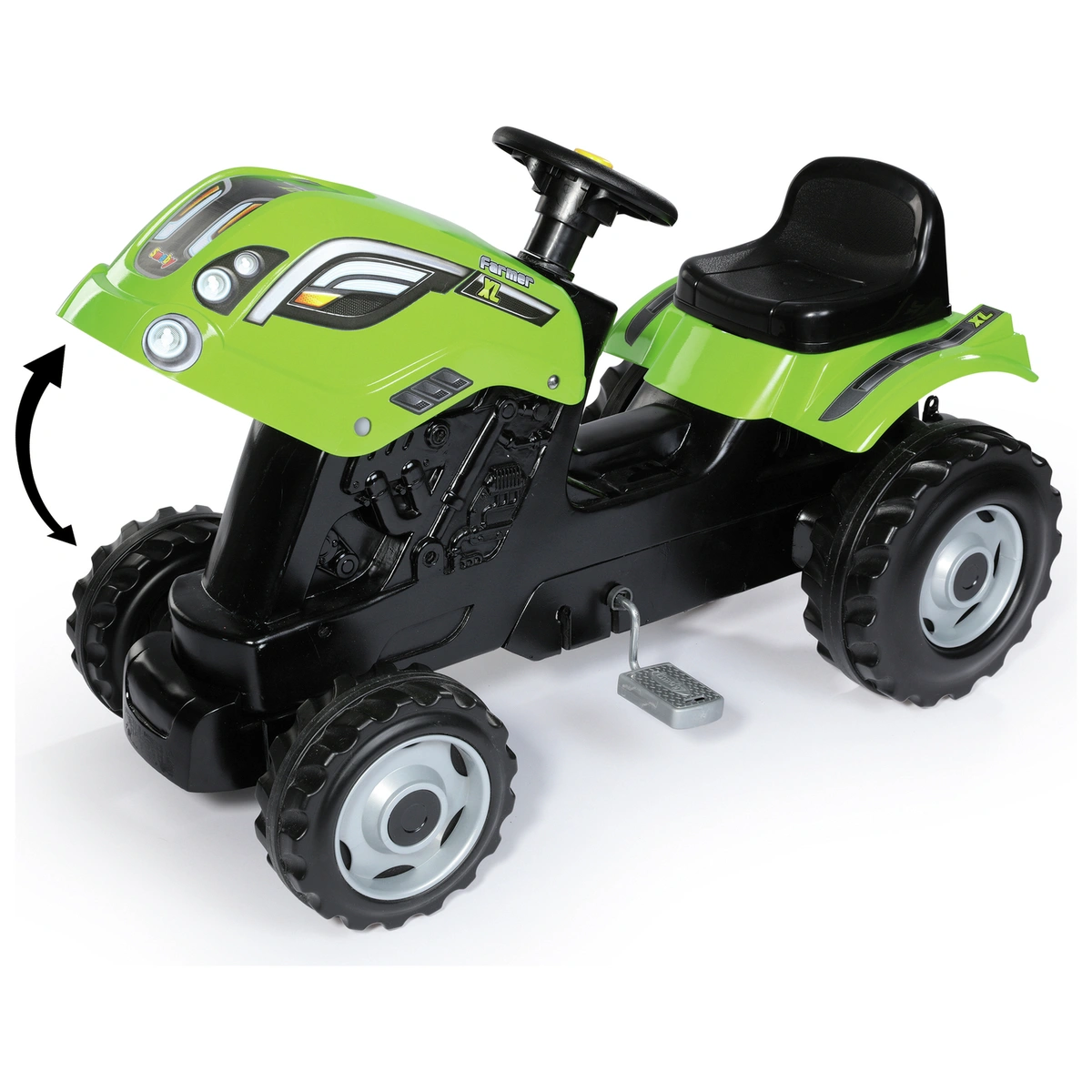 Smoby Farmer XL Green Tractor and Trailer