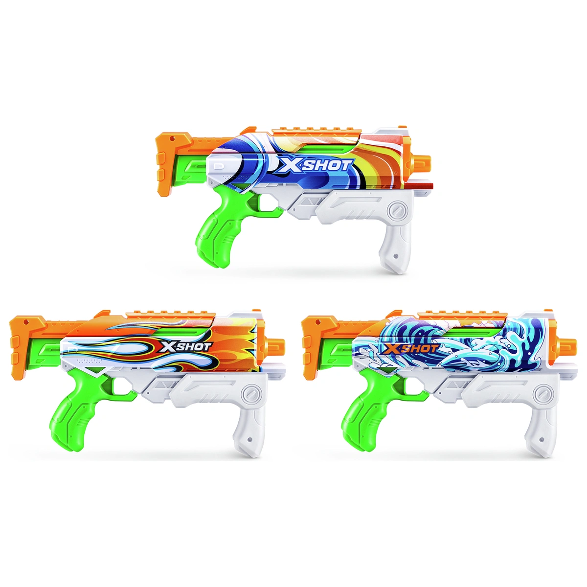 ZURU X-Shot Water Fast-Fill Skins Hyperload Water Blaster