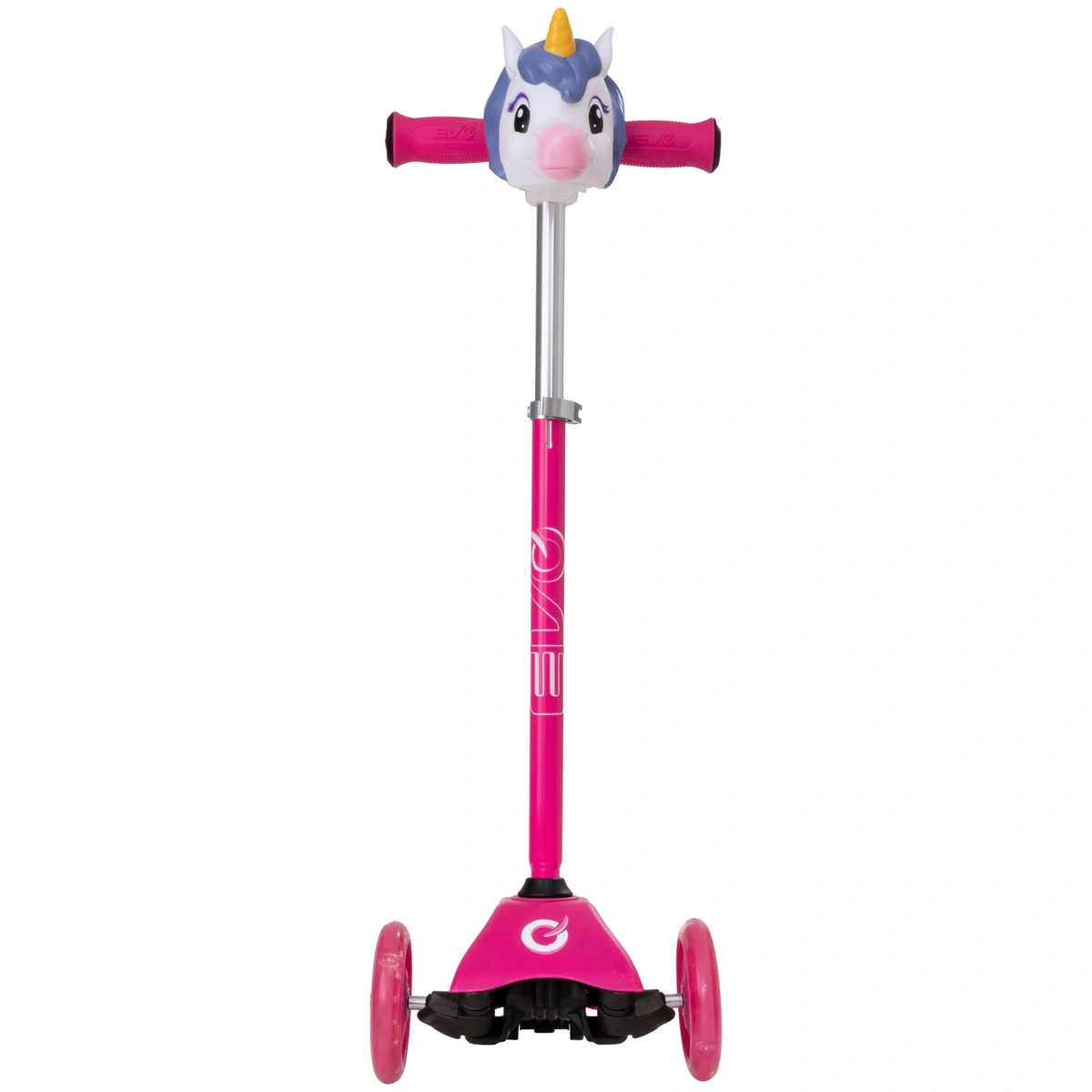 EVO Unicorn Mini Cruiser 3 Wheel Scooter - Pink