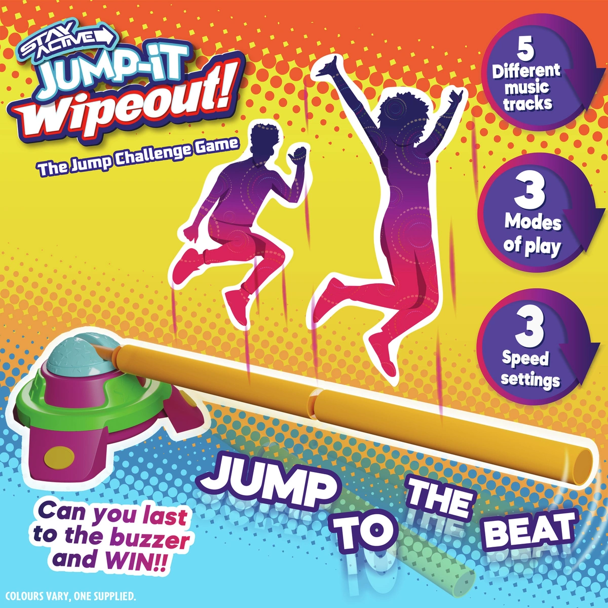 Stay Active Jump It Wipe Out