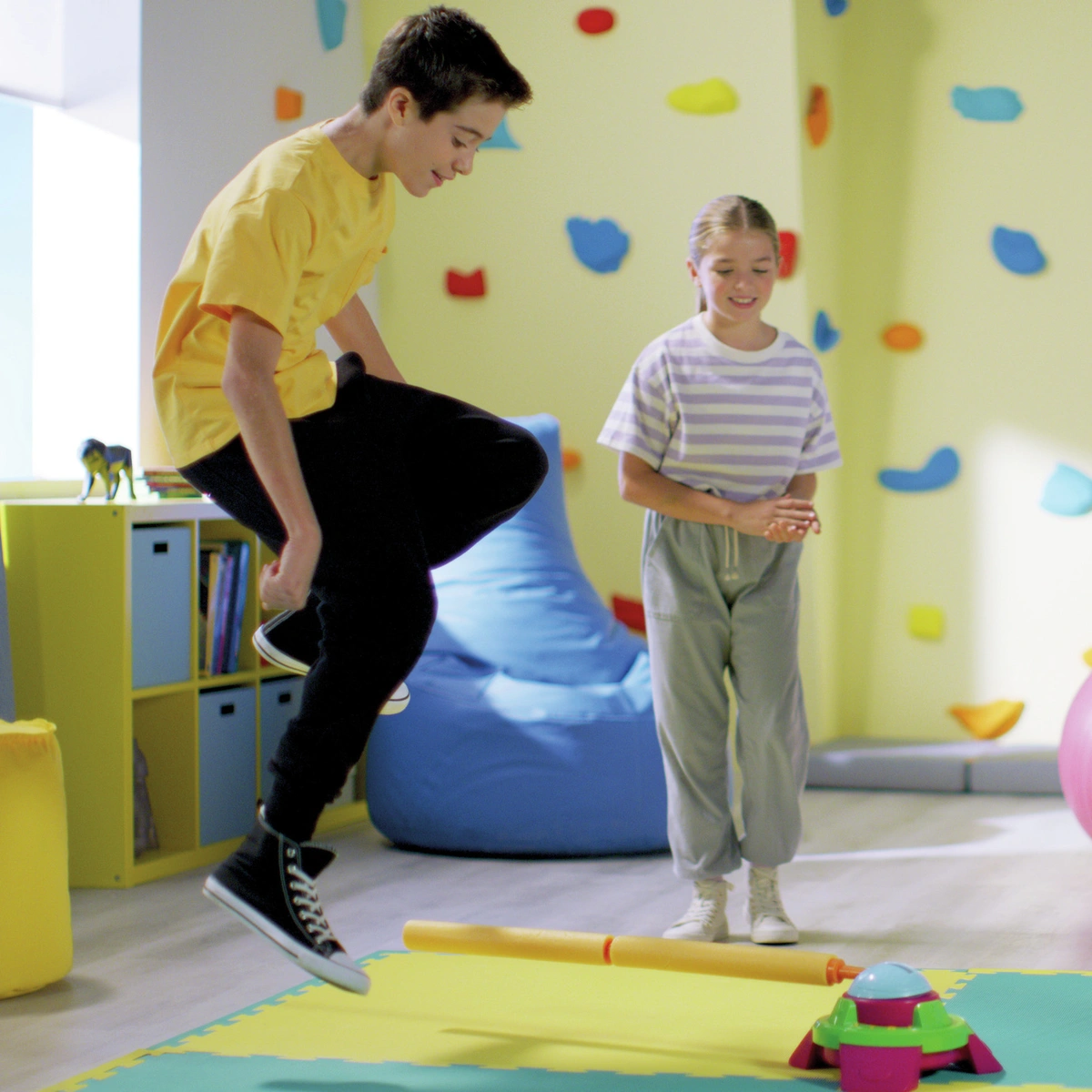 Stay Active Jump It Wipe Out
