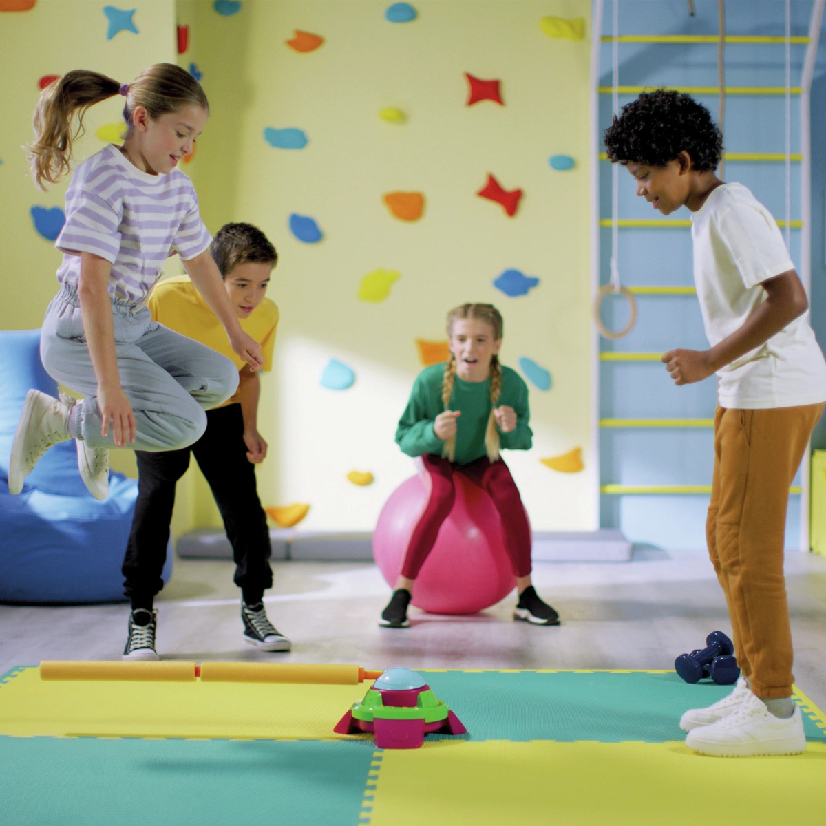 Stay Active Jump It Wipe Out