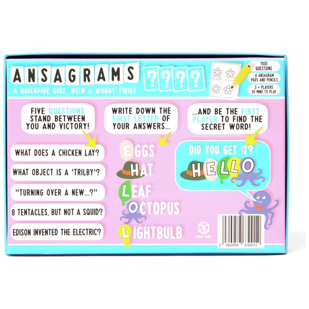 Ansagrams Large Box Word Game