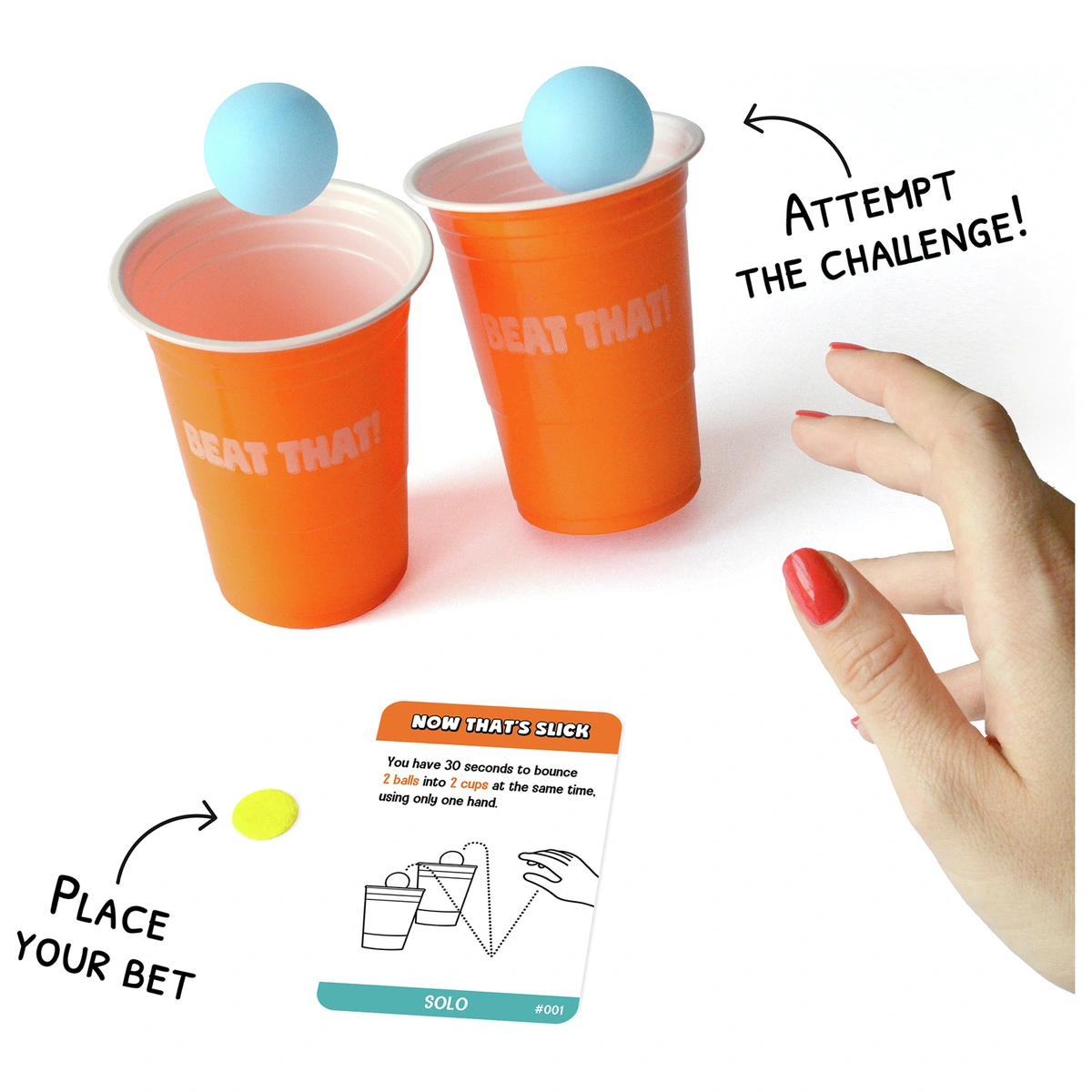 Beat That! The Bonkers Battle of Wacky Challenges Party Game