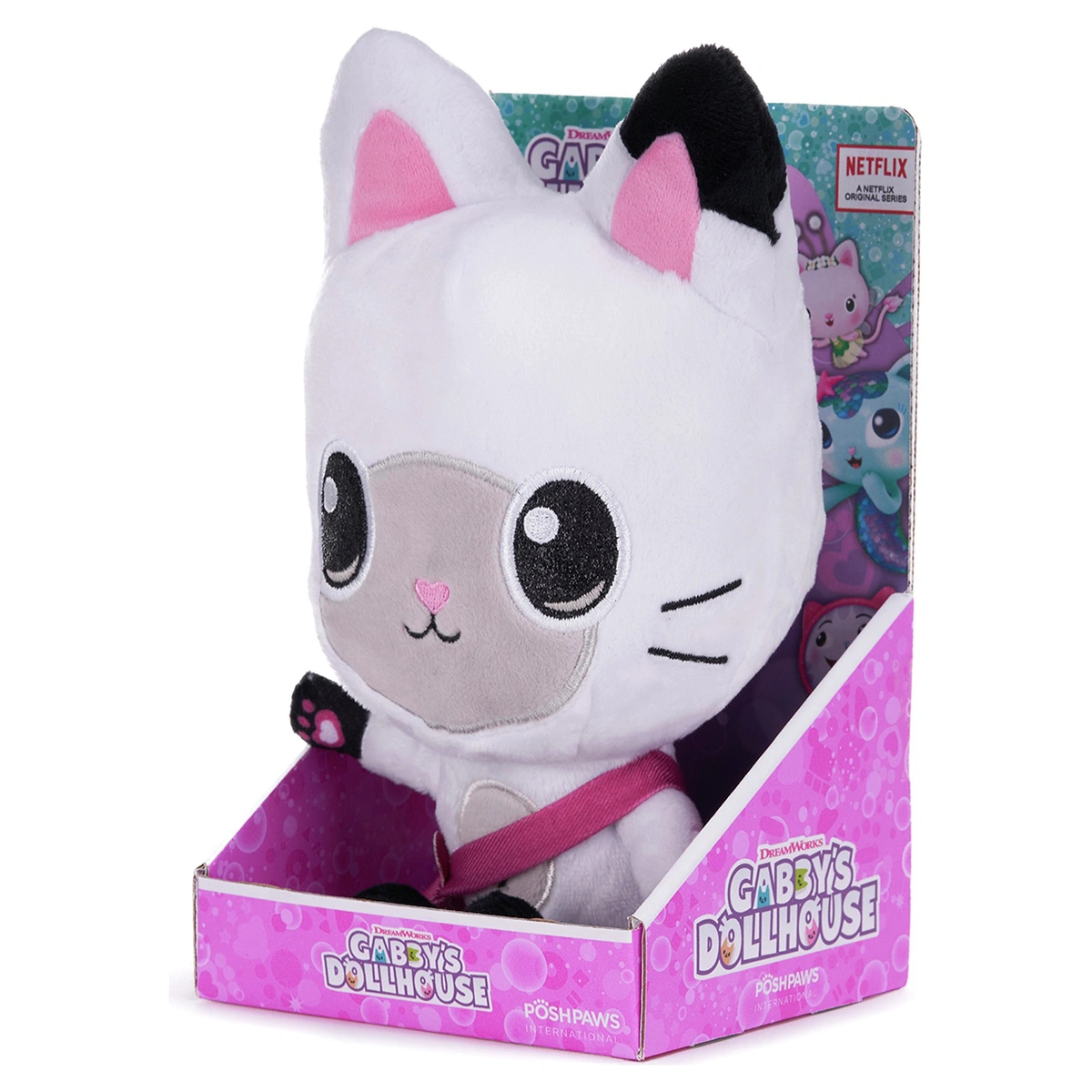 Gabby's Dollhouse 10 Inch Pandy Paws Plush Soft Toy
