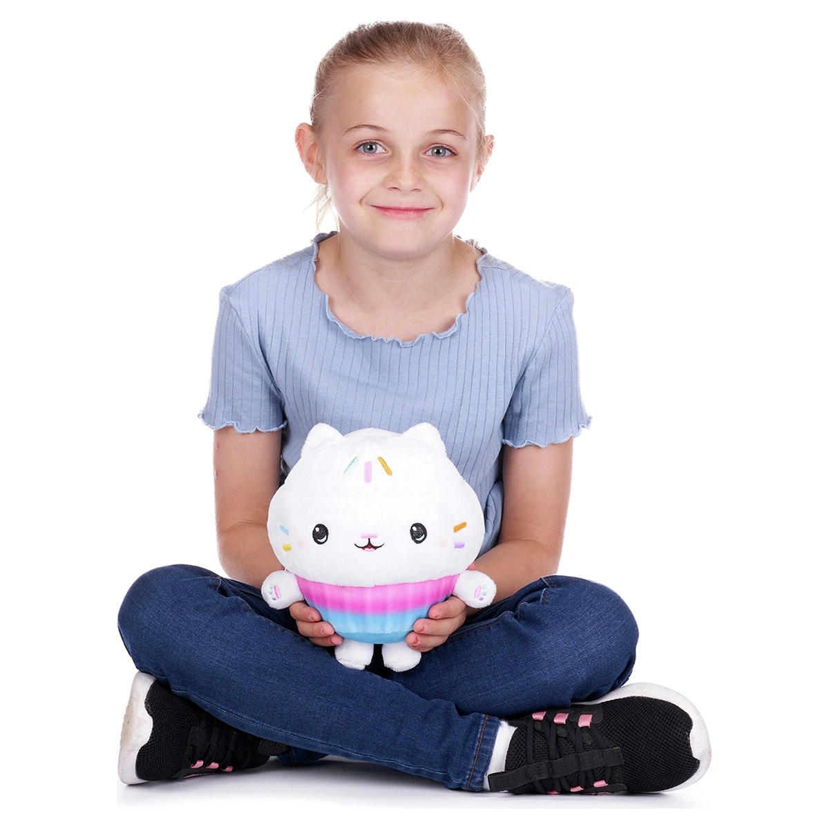 Gabby's Dollhouse 10 Inch Cakey Cat Plush Soft Toy