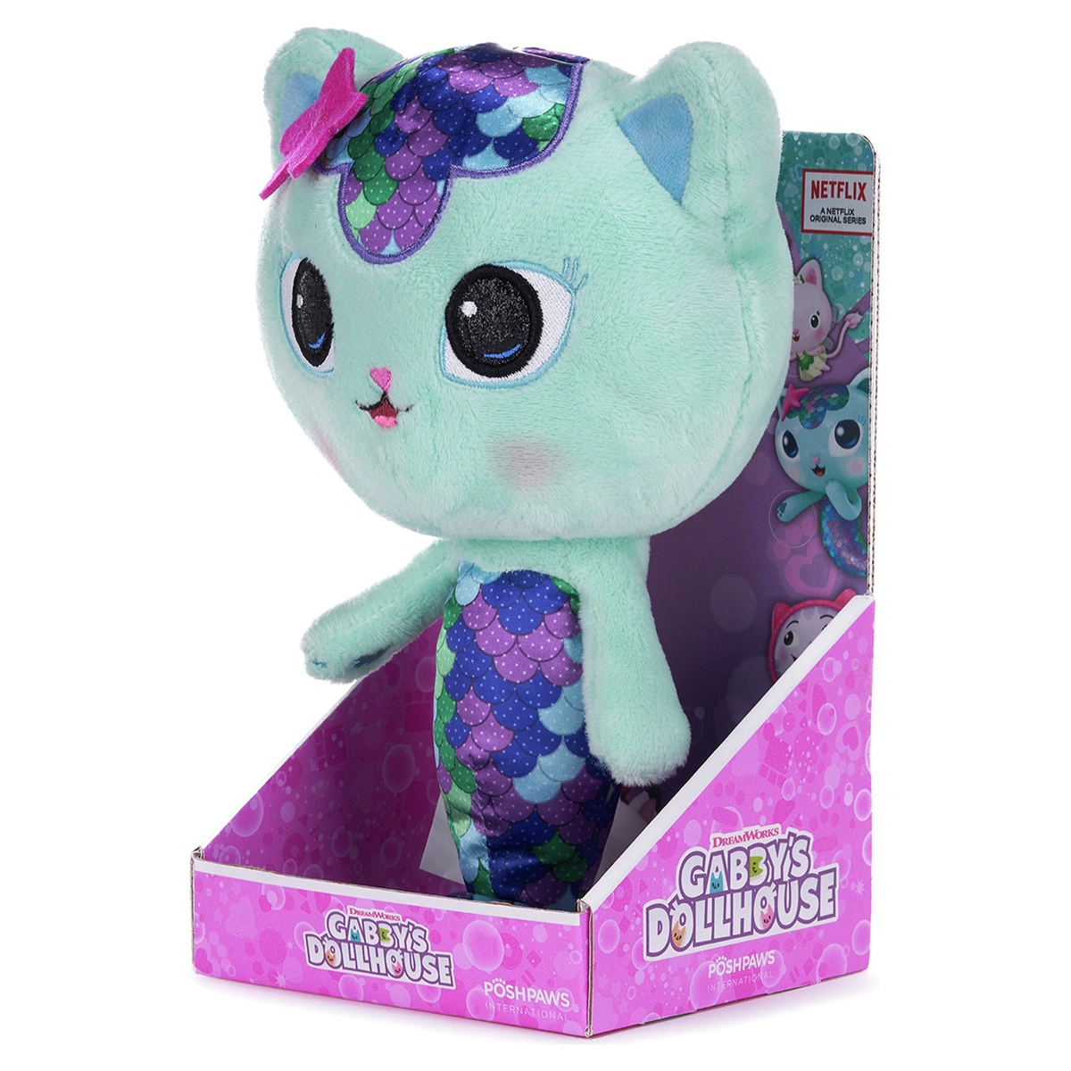 Gabby's Dollhouse 10 Inch Mercat Plush Soft Toy