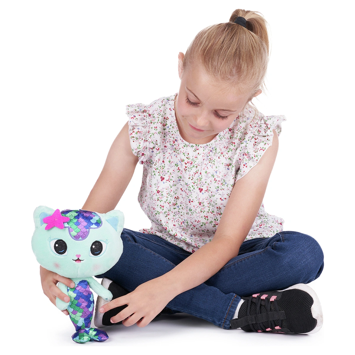 Gabby's Dollhouse 10 Inch Mercat Plush Soft Toy