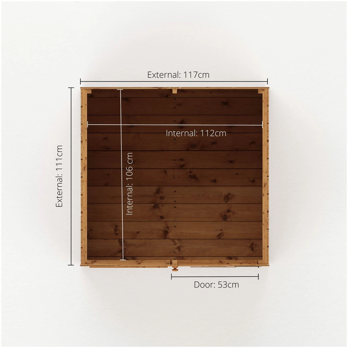 Mercia Snug Wooden Playhouse