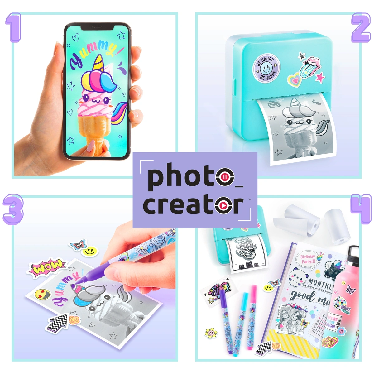 Photo Creator Instant Pocket Printer