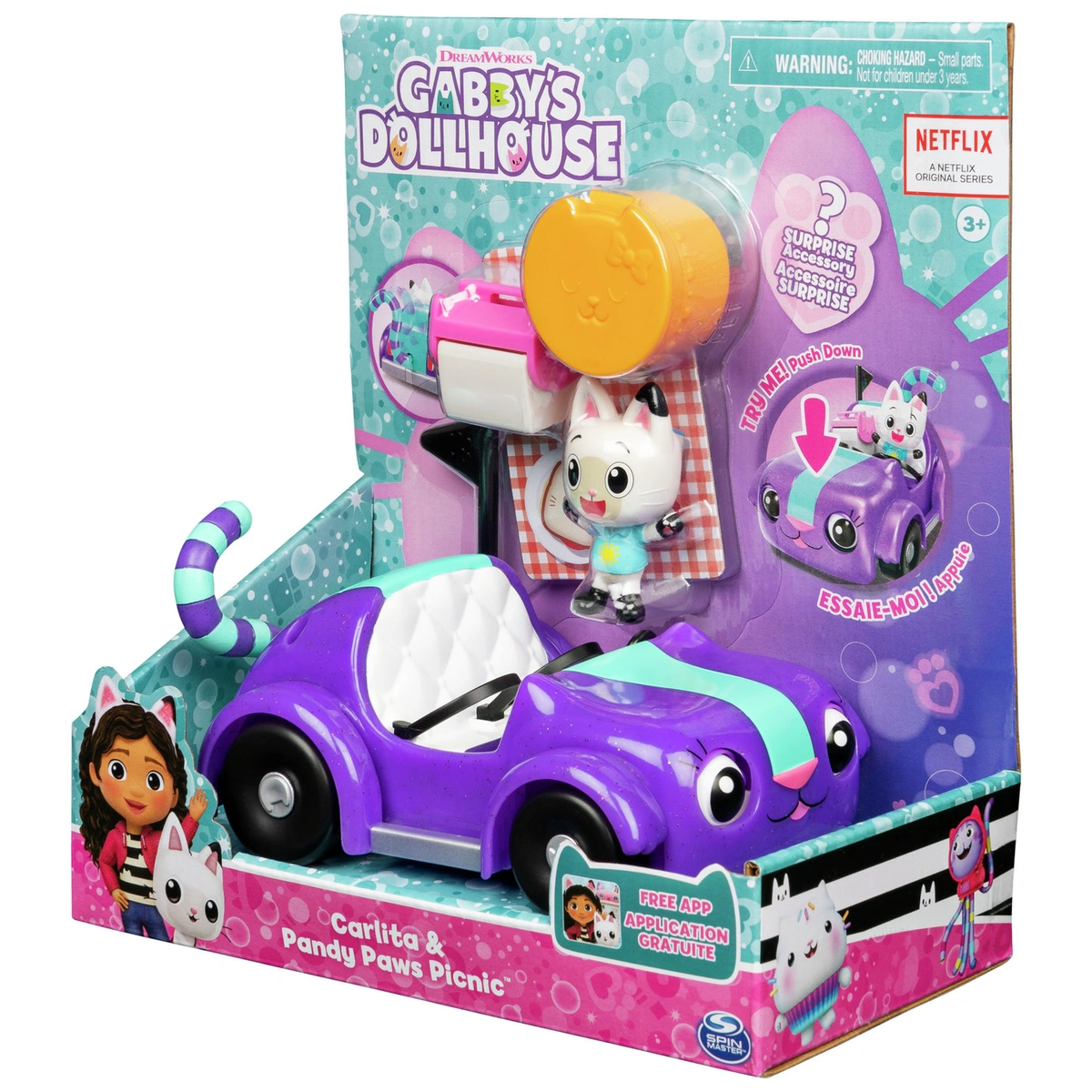 Gabby's Dollhouse Carlita Car