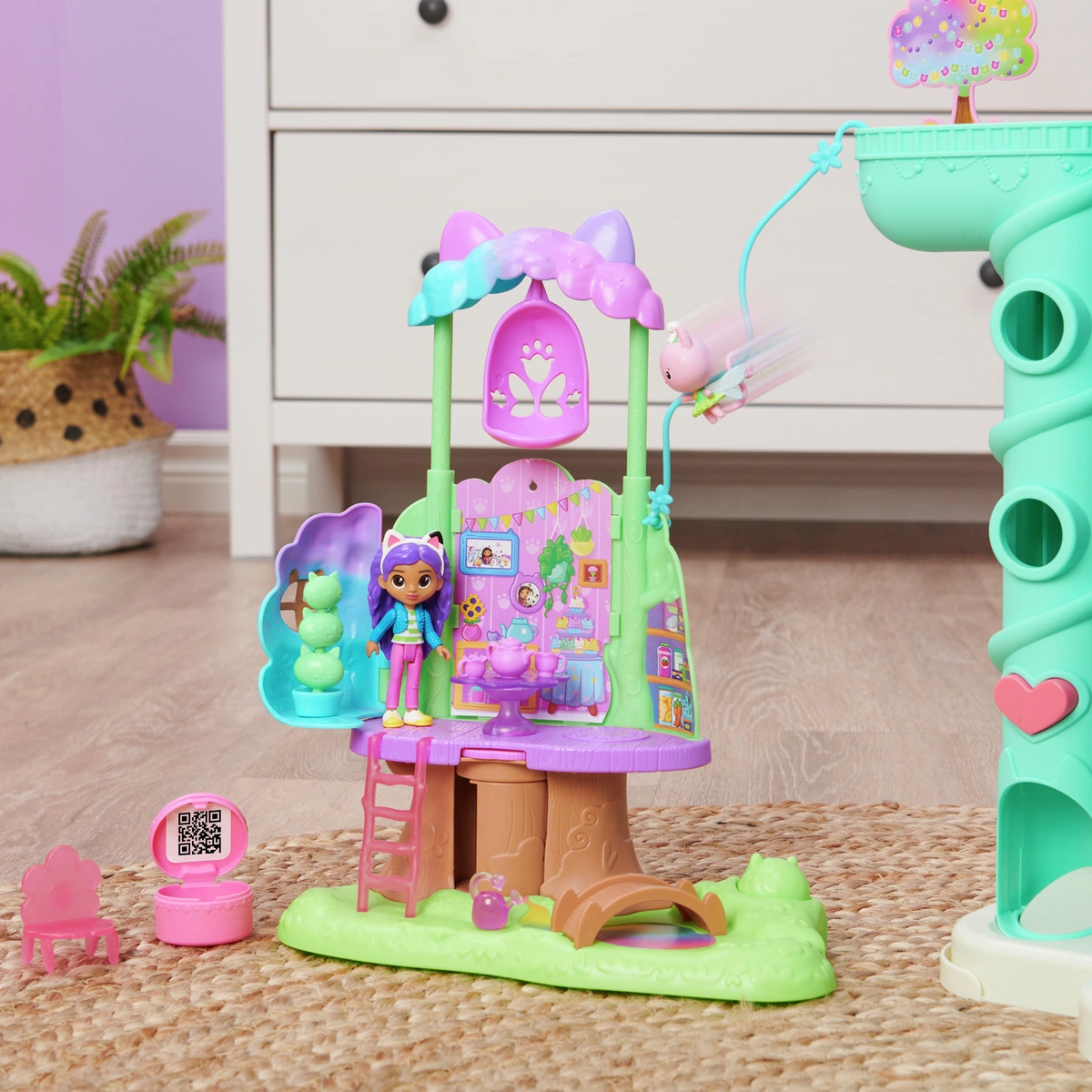 Gabby's Dollhouse Fairy Garden Treehouse Playset