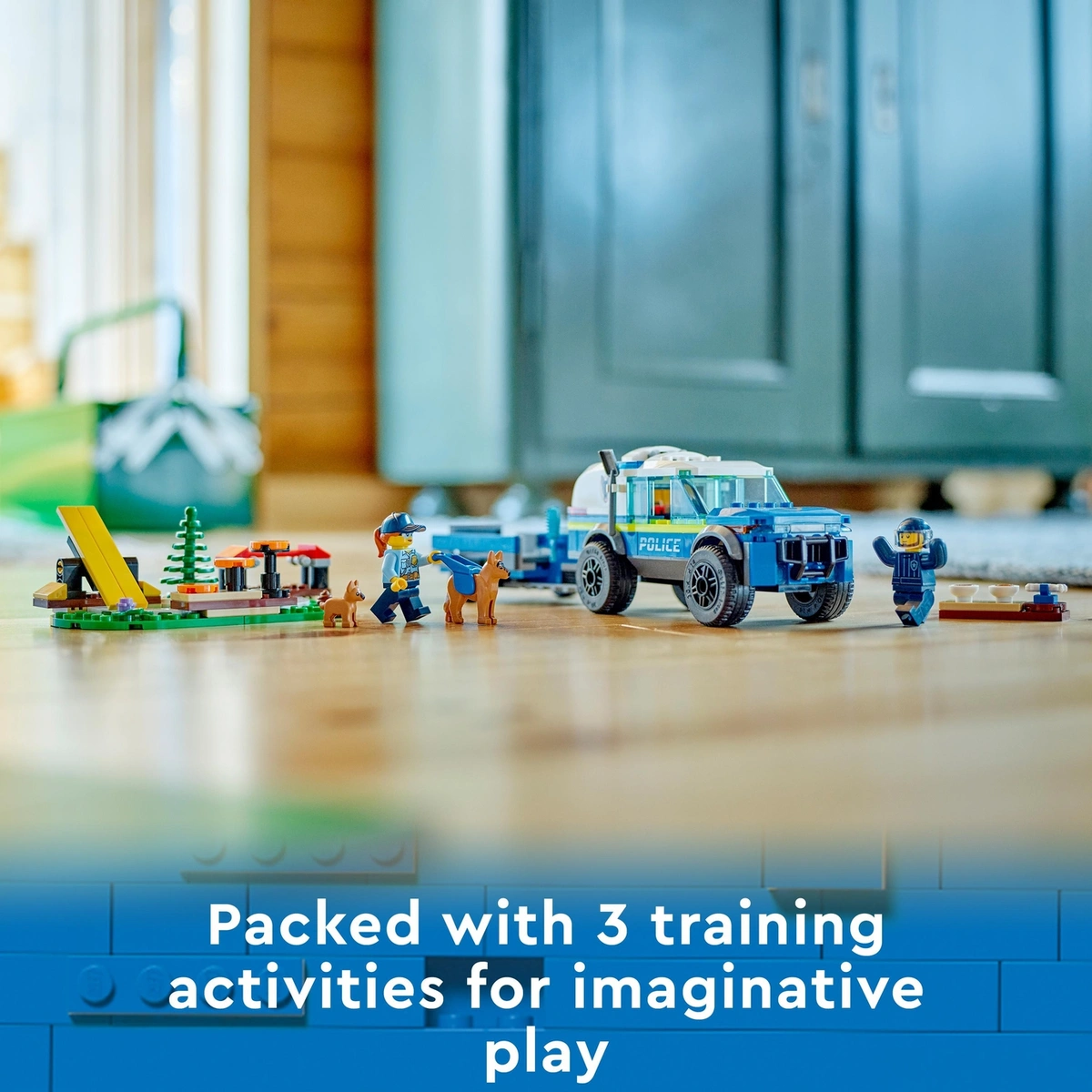 LEGO City Mobile Police Dog Training Set with Toy Car 60369
