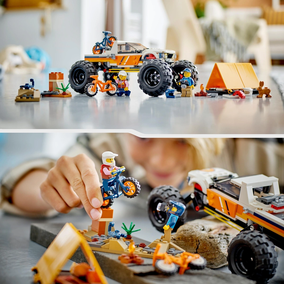 LEGO City 4x4 Off-Roader Adventures Monster Truck Toy 60387