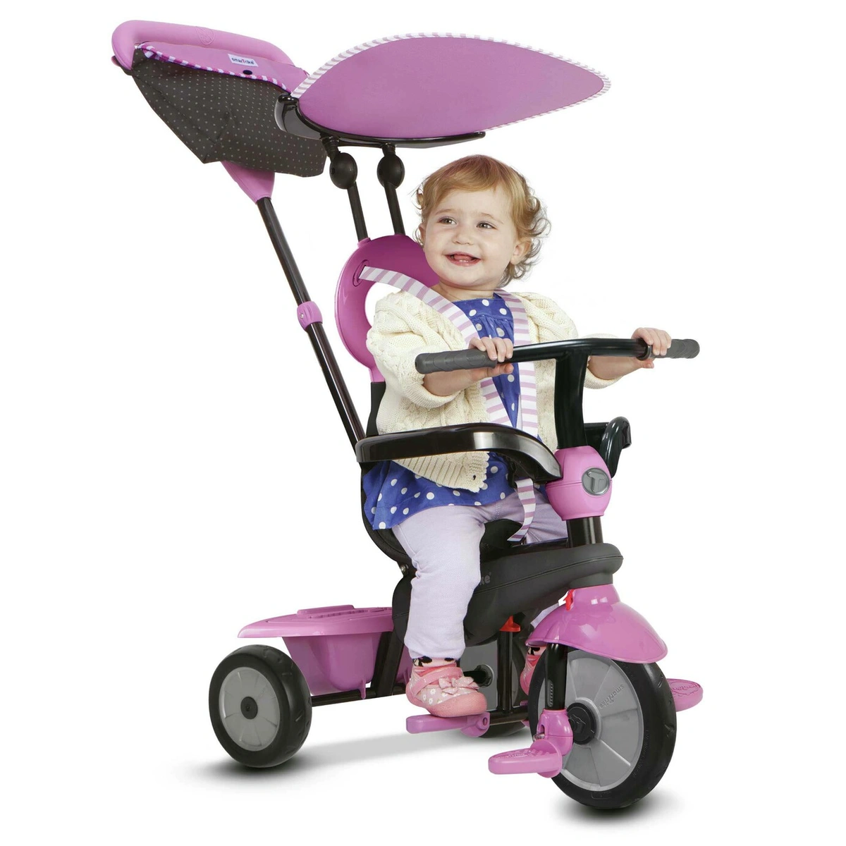 SmarTrike Vanilla 4-in-1 Toddler Trike - Pink