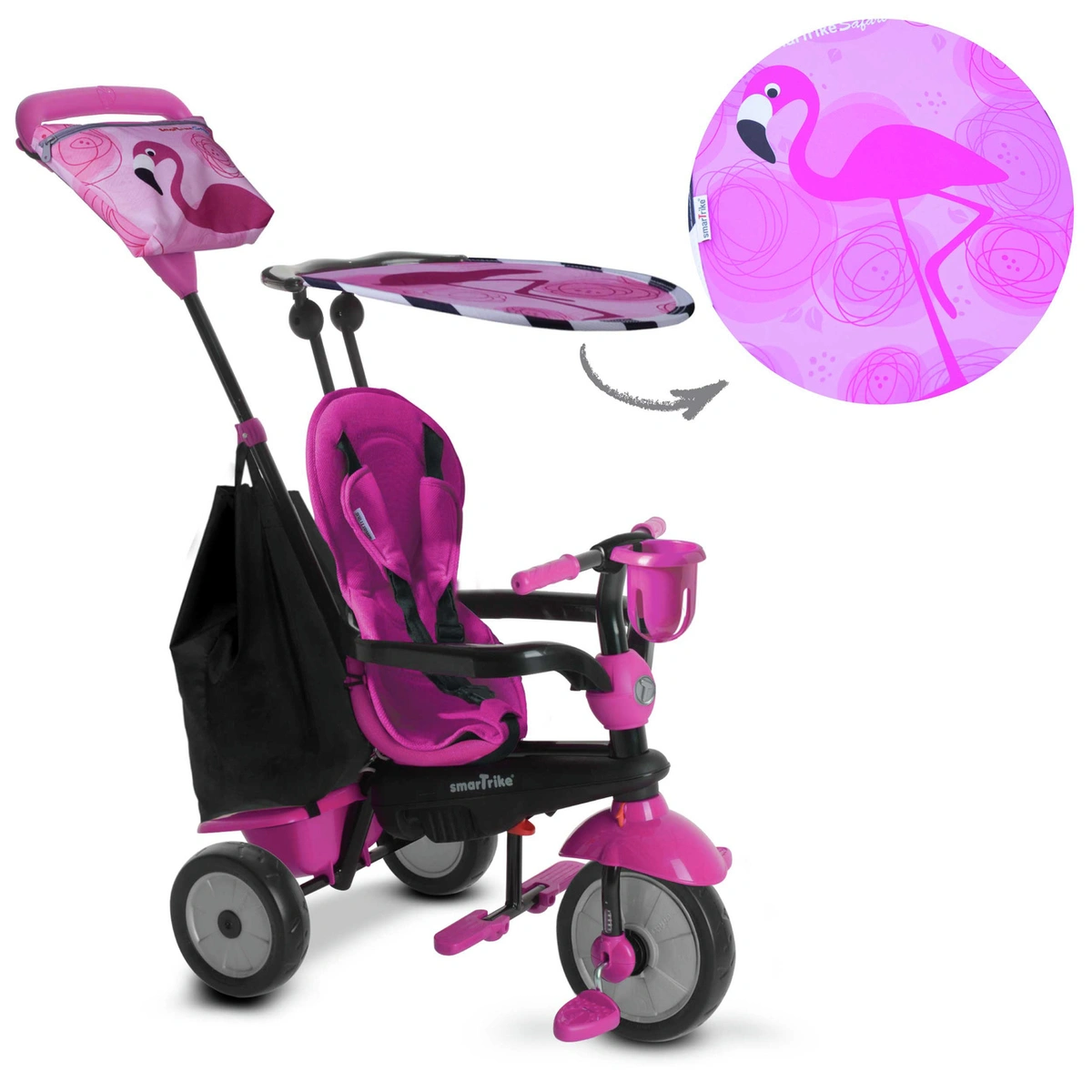 SmarTrike Safari Premium 4-in-1 Toddler Trike - Pink