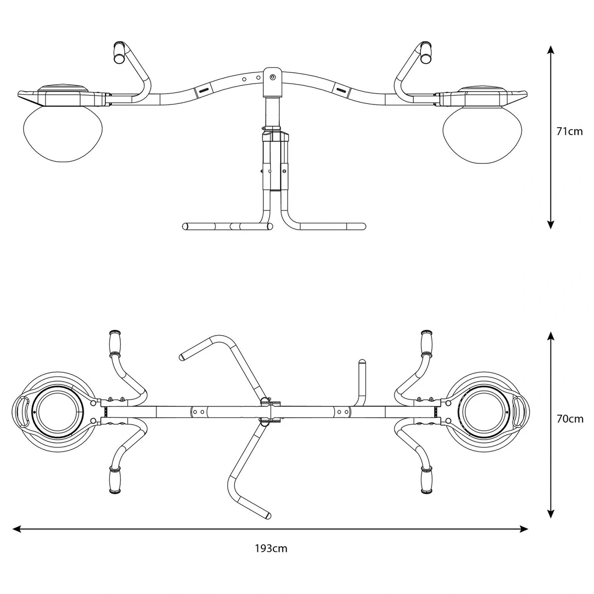 TP Spiro Hop Bouncing Seesaw