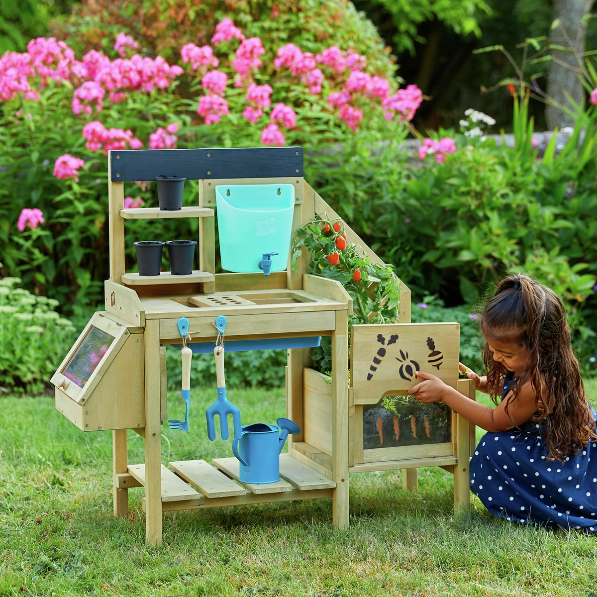 TP Wooden Deluxe Potting Bench