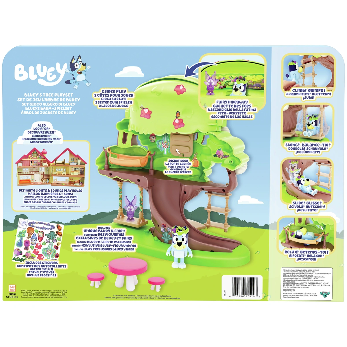 Bluey Treehouse Playset