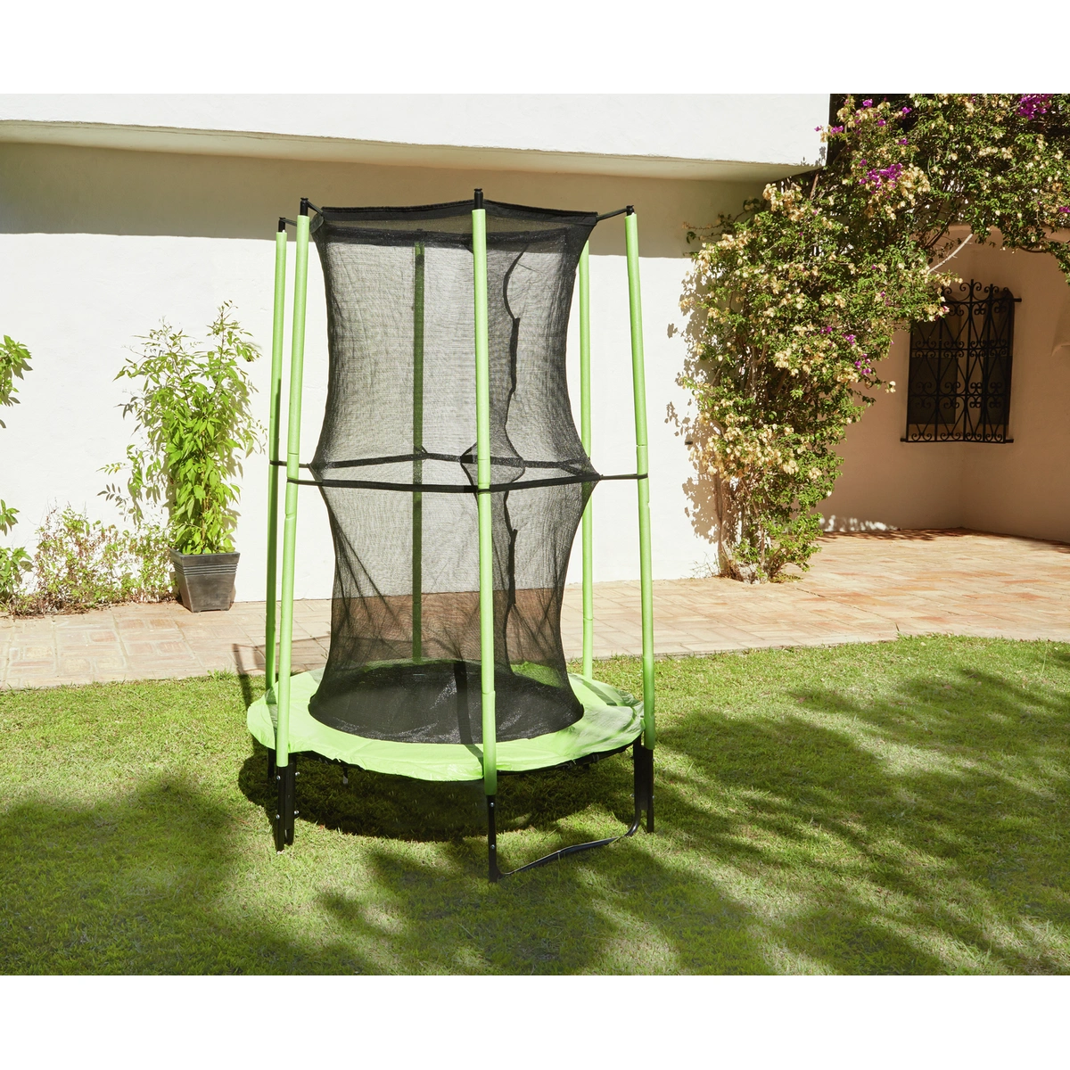Chad Valley My First 4ft Outdoor Kids Trampoline & Enclosure