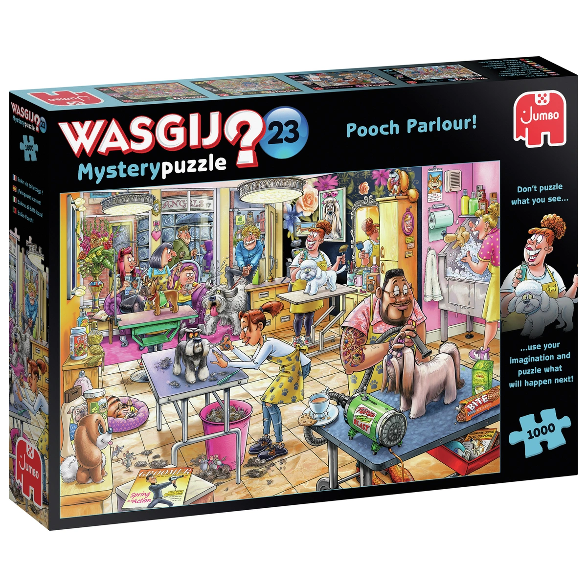 Wasgij Mystery 23 Pooch Parlour 1000 Piece Jigsaw Puzzle