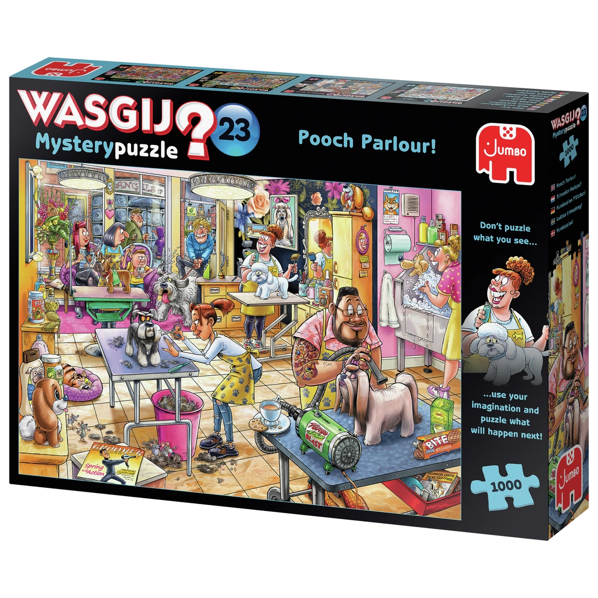 Wasgij Mystery 23 Pooch Parlour 1000 Piece Jigsaw Puzzle