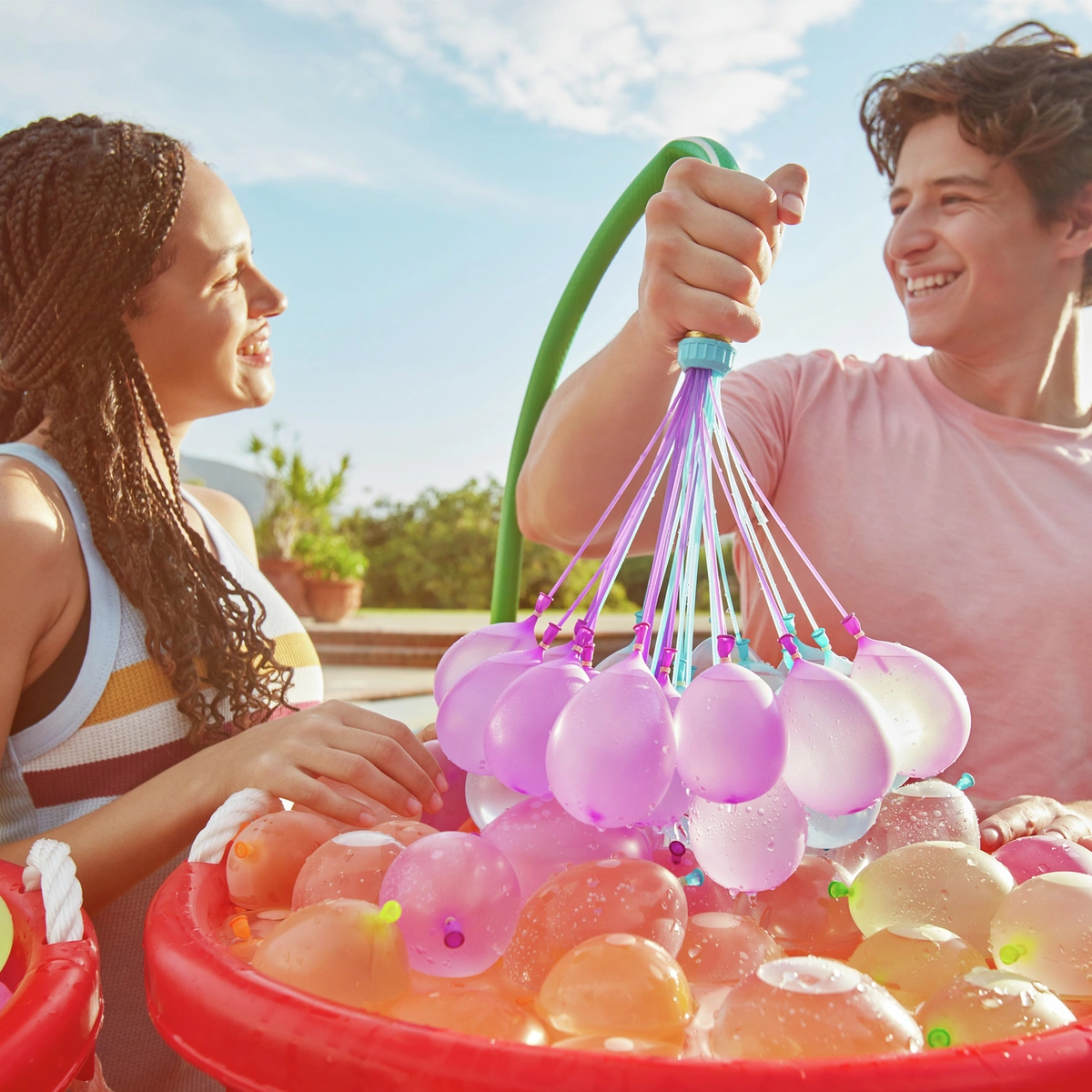 ZURU Bunch O Balloons Tropical Party & Fast-Fill Combo Pack