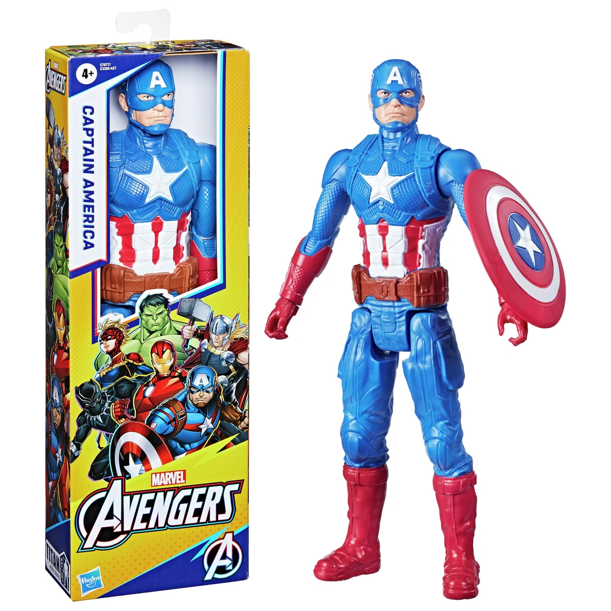 Marvel Avengers Titan Hero Captain America Action Figure