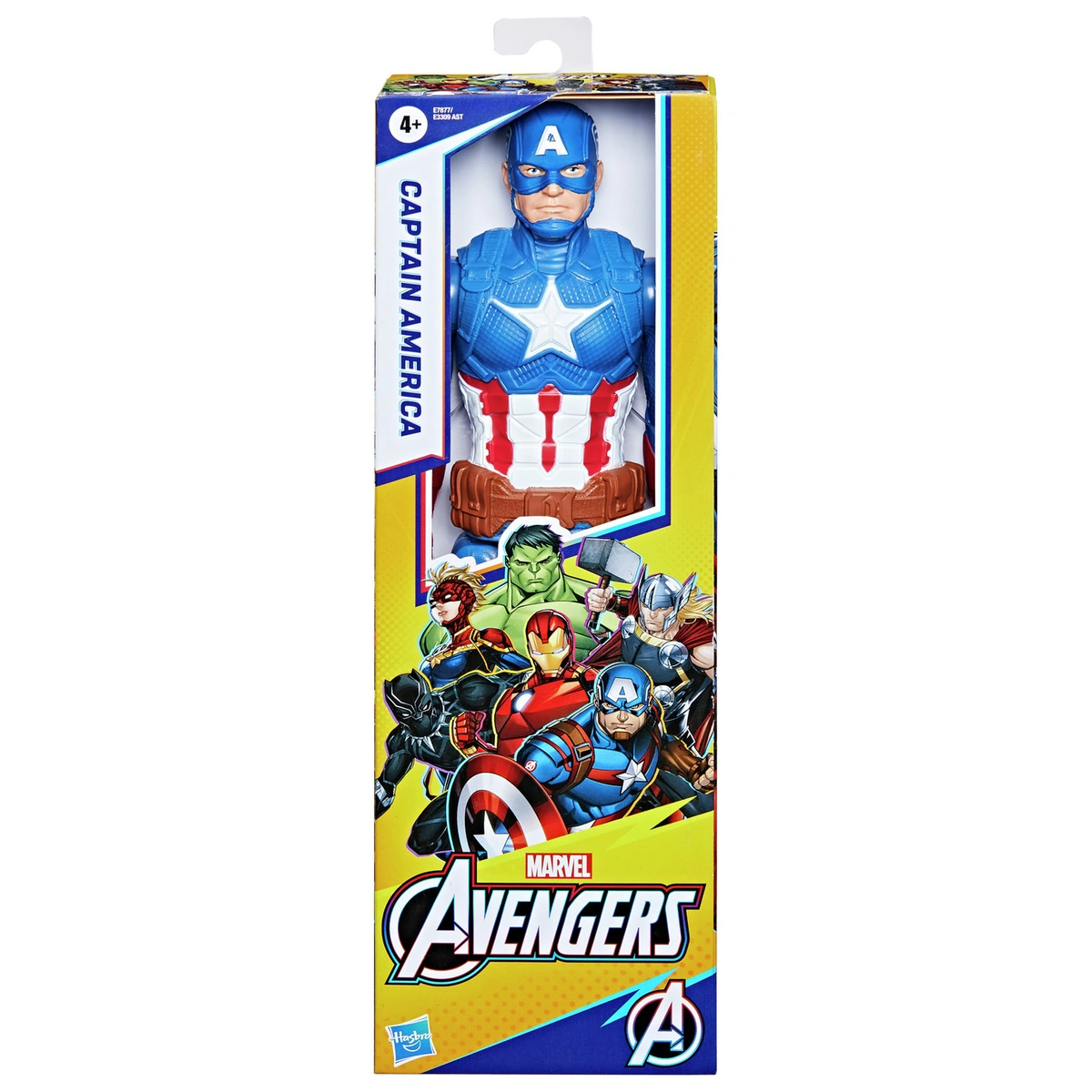 Marvel Avengers Titan Hero Captain America Action Figure