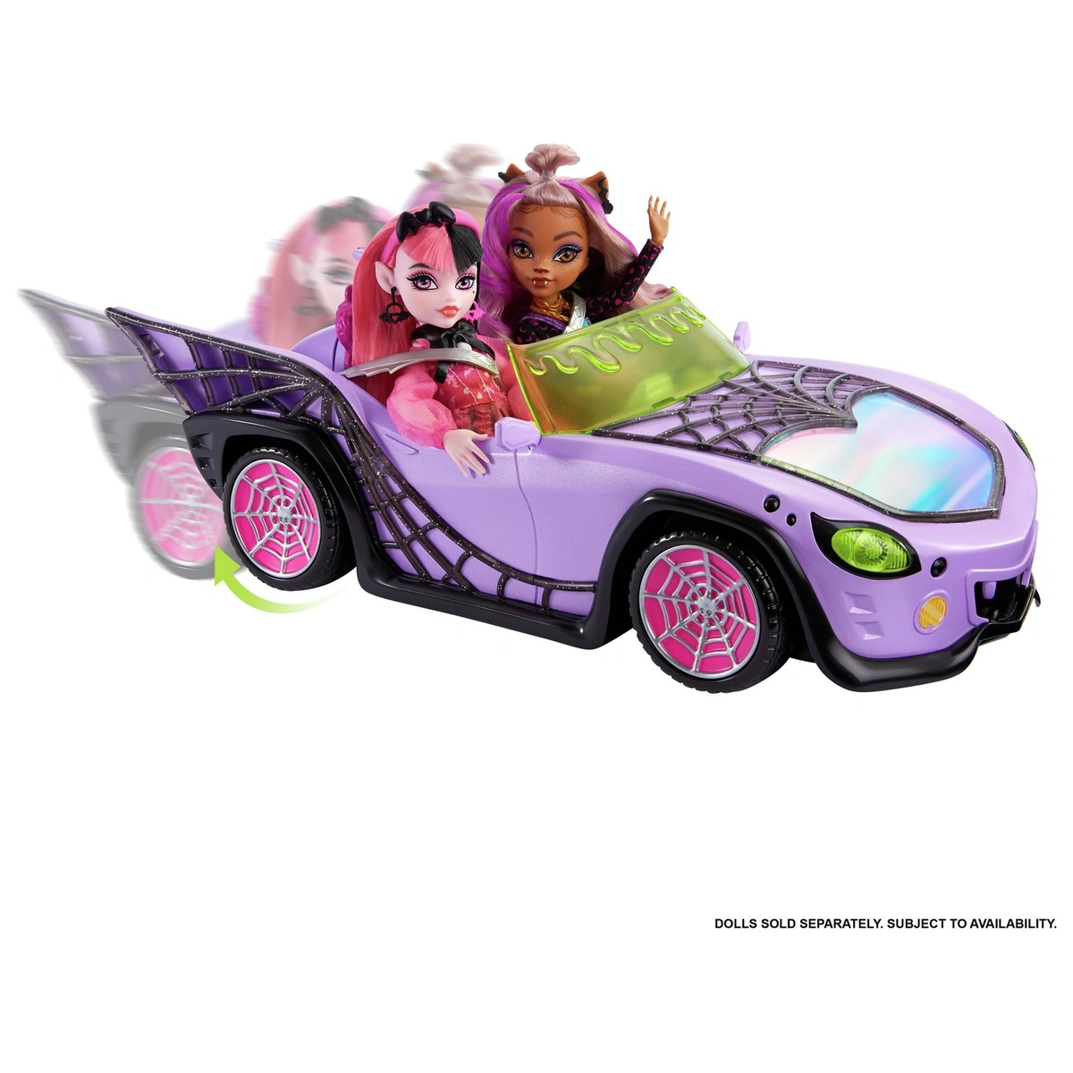 Monster High Ghoul Mobile Toy Car Playset
