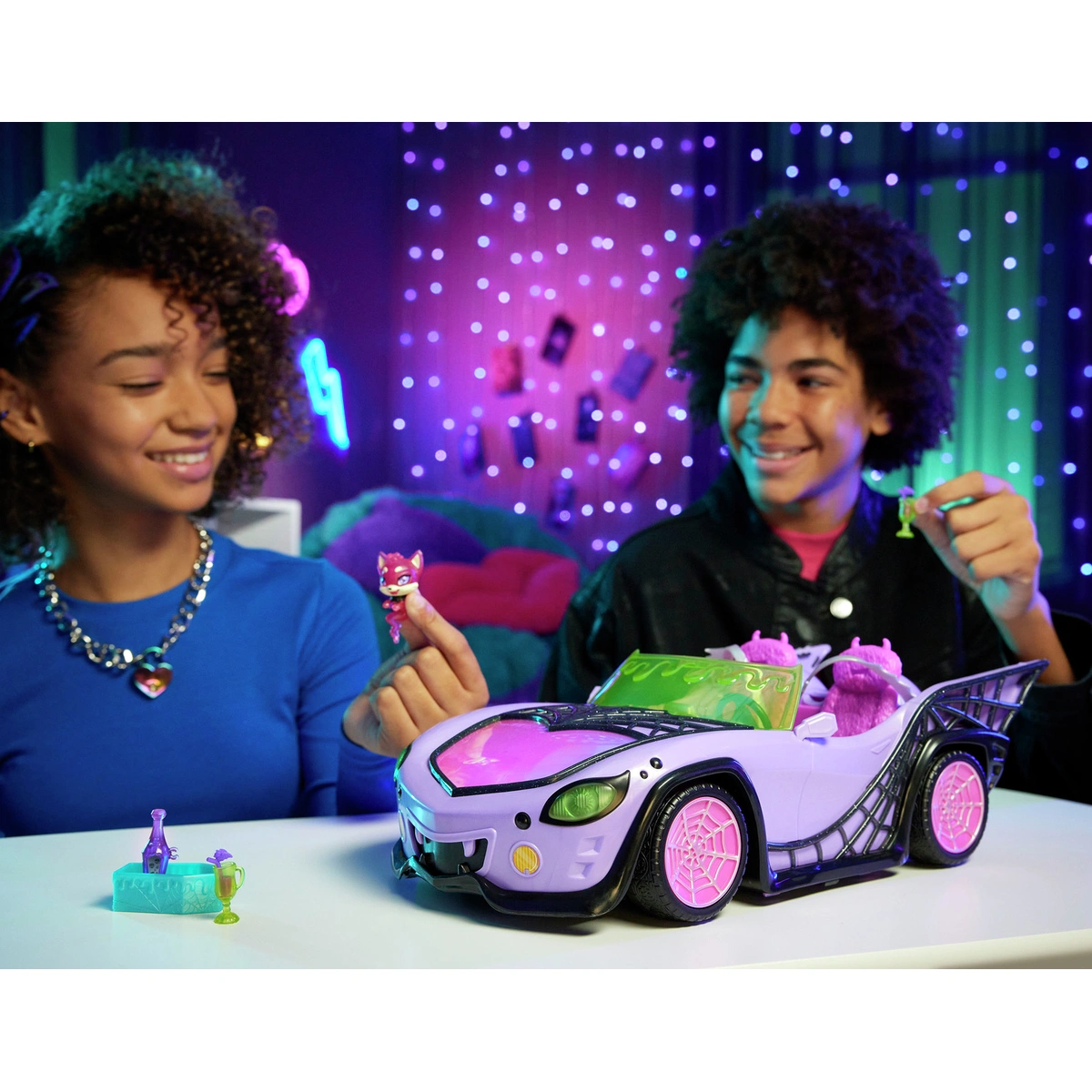 Monster High Ghoul Mobile Toy Car Playset