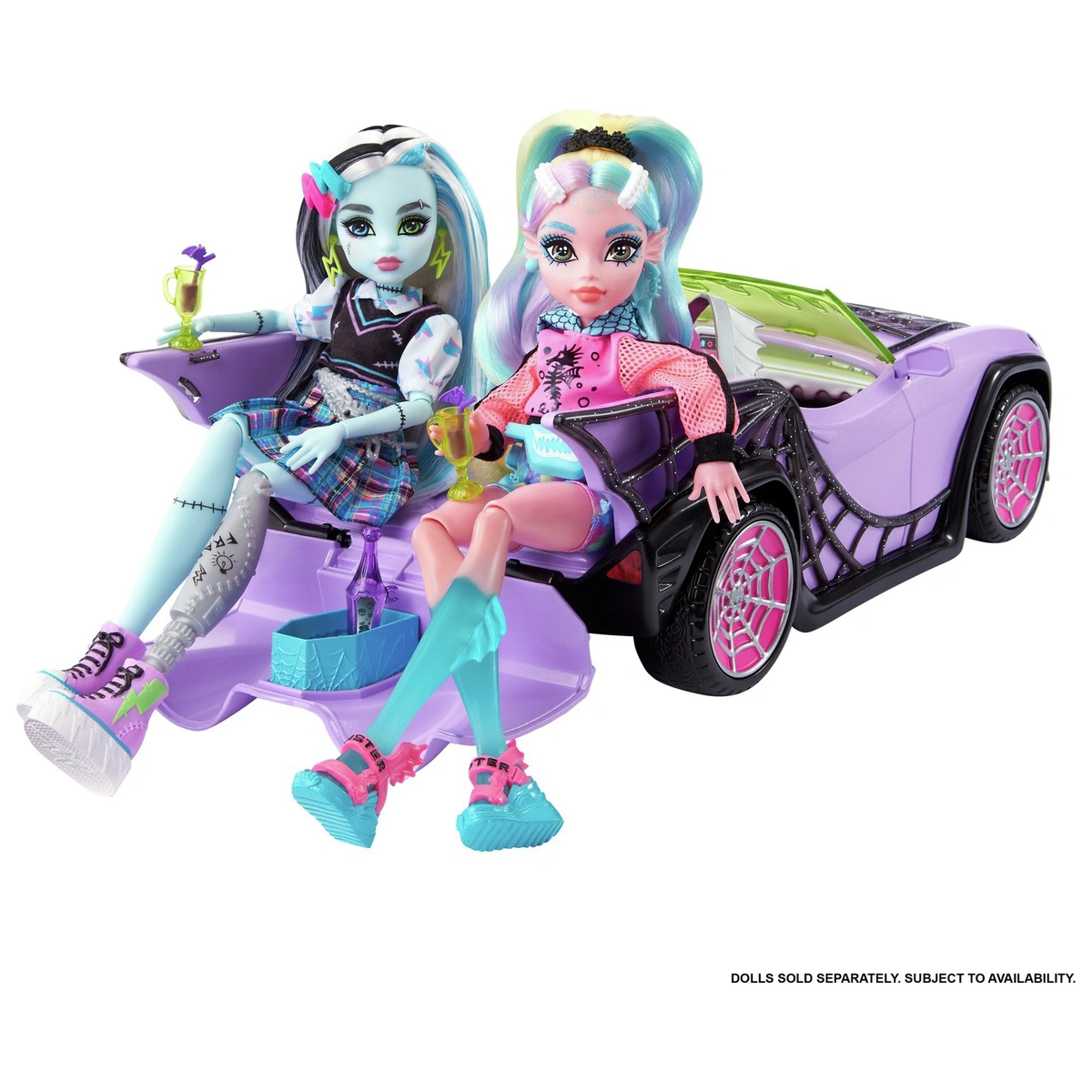 Monster High Ghoul Mobile Toy Car Playset