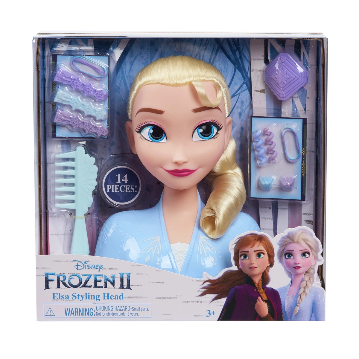 Disney Frozen Elsa Styling Head - 7inch/17cm