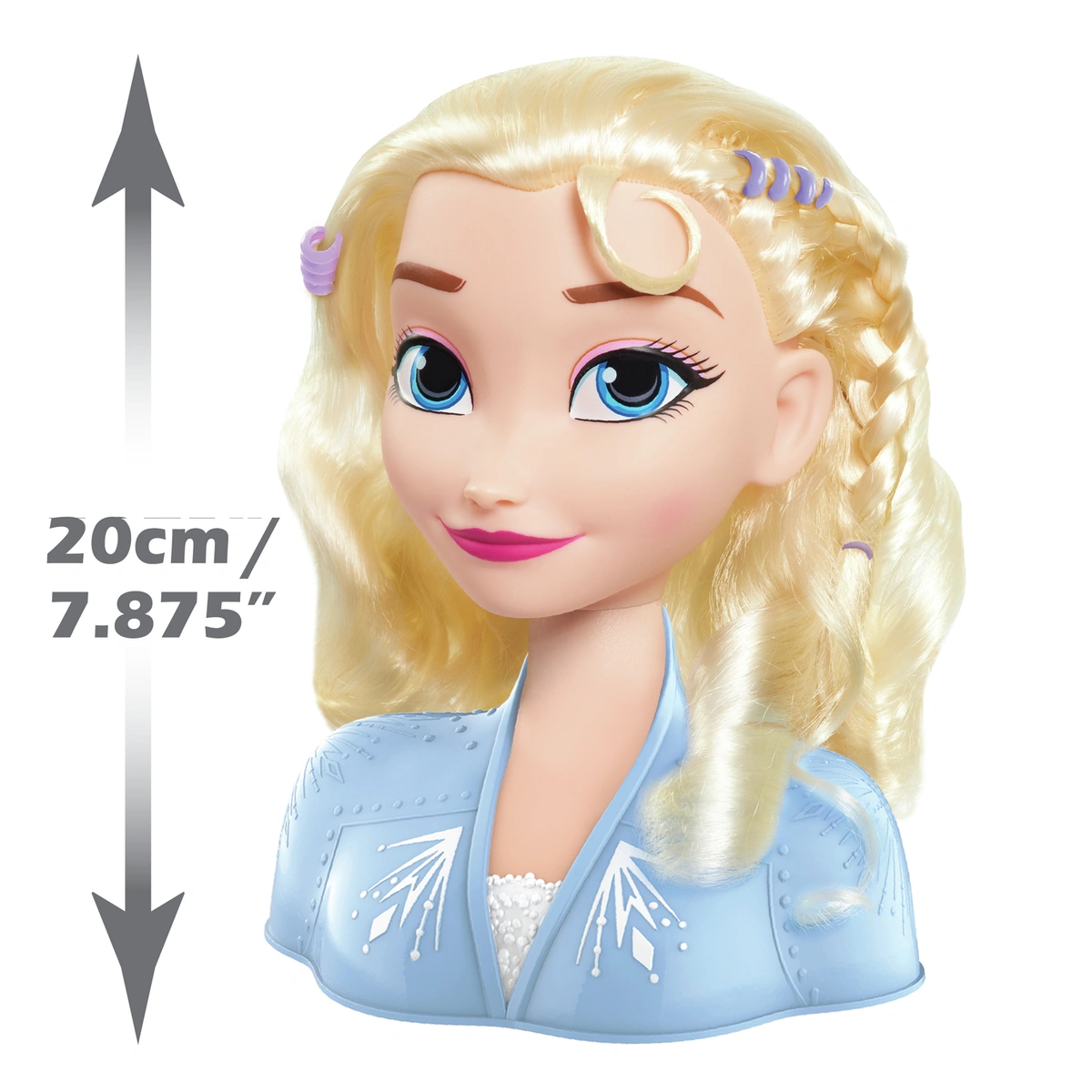 Disney Frozen Elsa Styling Head - 7inch/17cm