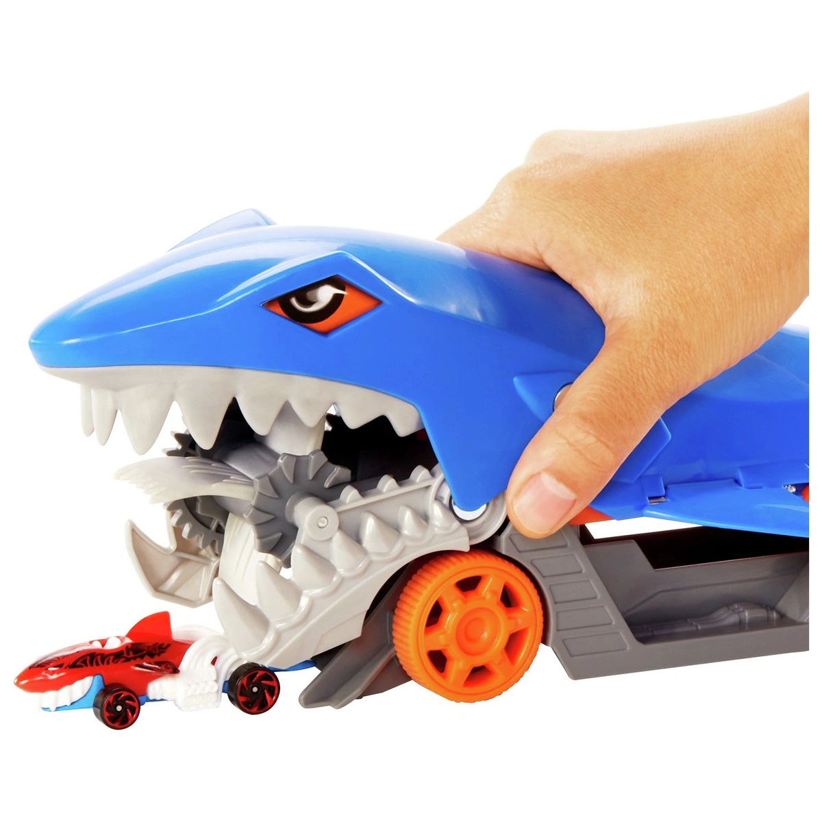 Hot Wheels Shark Chomp Transporter Playset