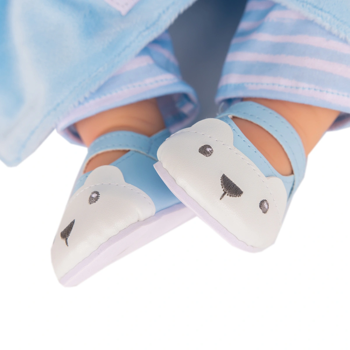 Tiny Treasures Blue Bear Shoe Set