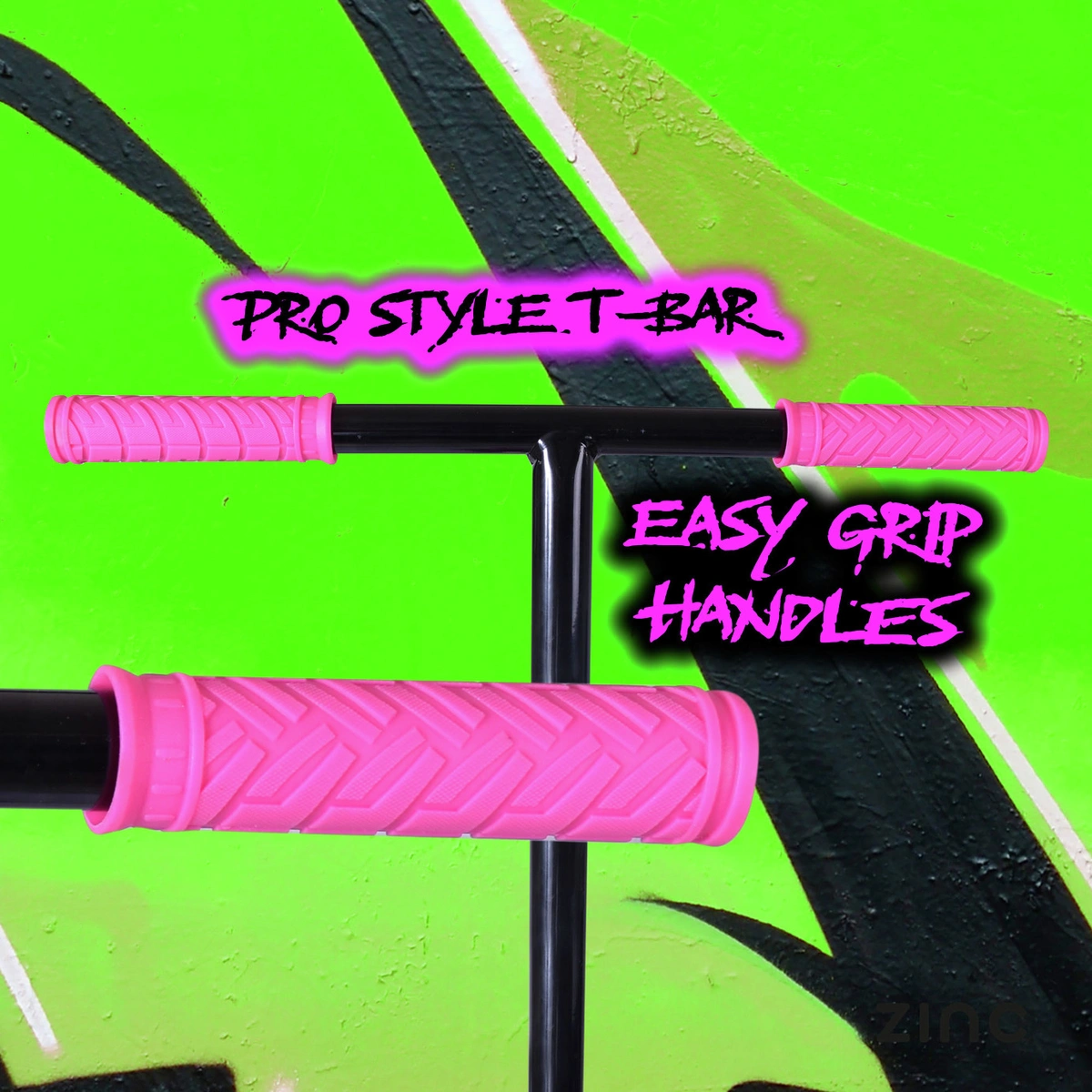 Zinc Detour Stunt Scooter - Pink