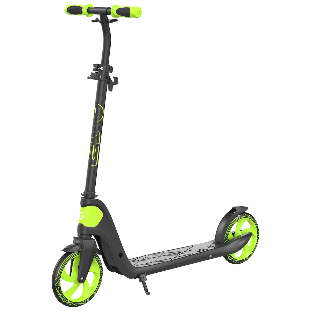 Evo Velocity Big Wheel Foldable Scooter - Green