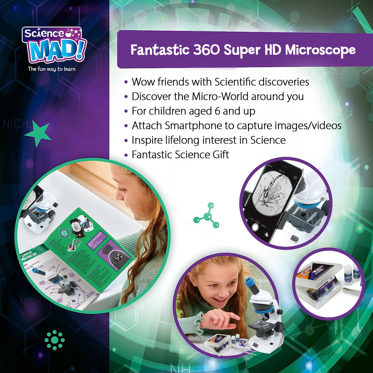 Science Mad Super HD Microscope