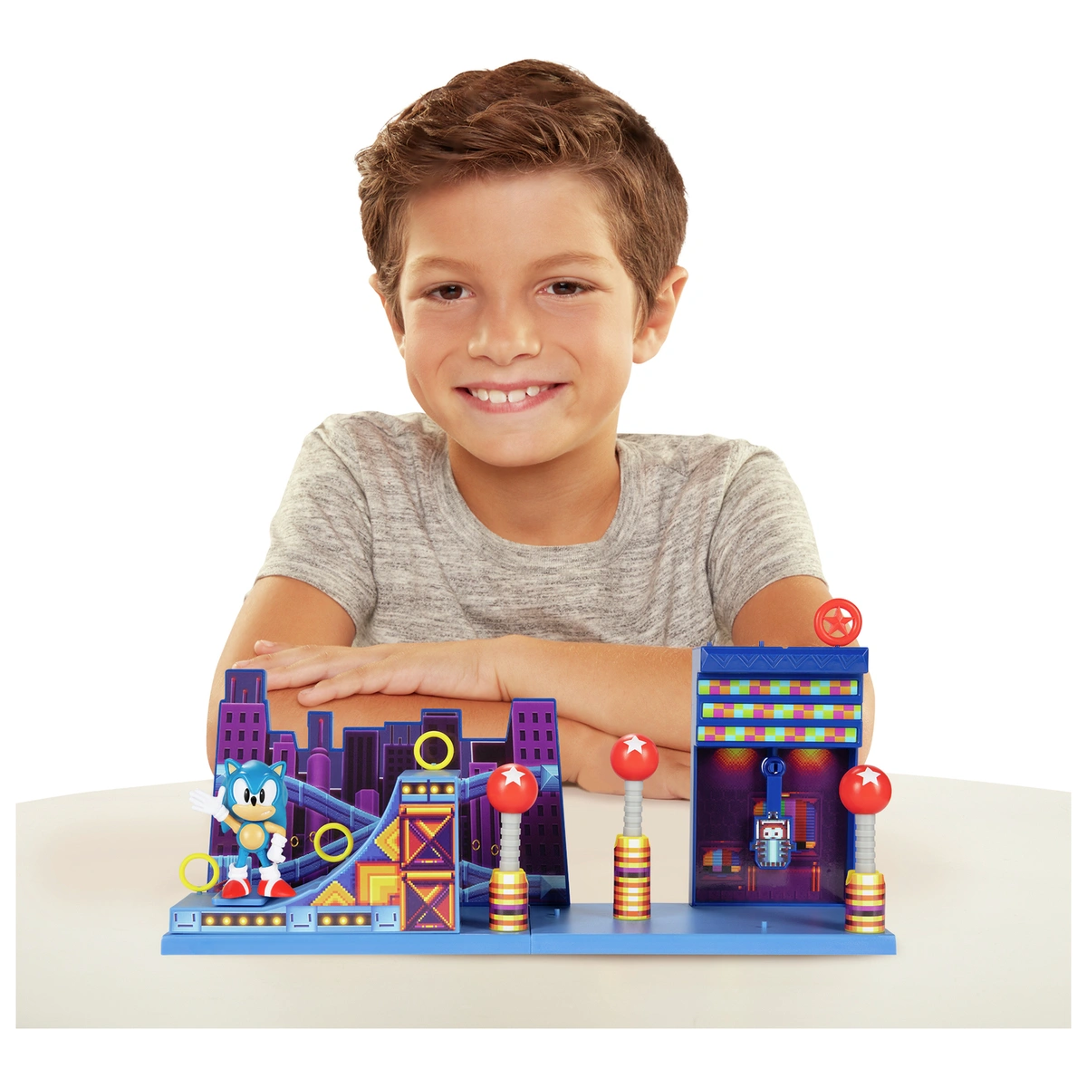 Sonic 2.5 inch Studiopolis Zone Playset