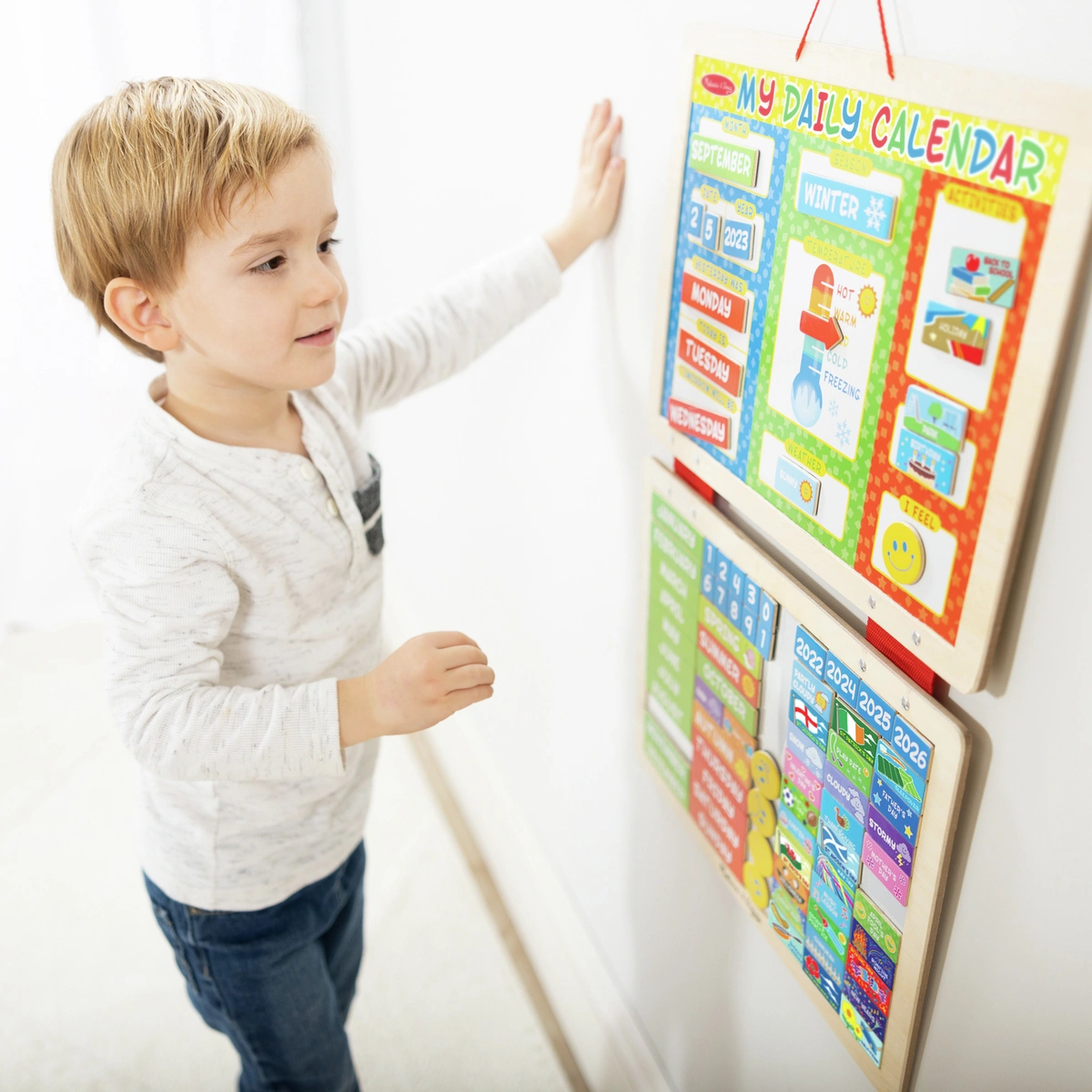 Melissa & Doug My First Daily Magnetic Calendar
