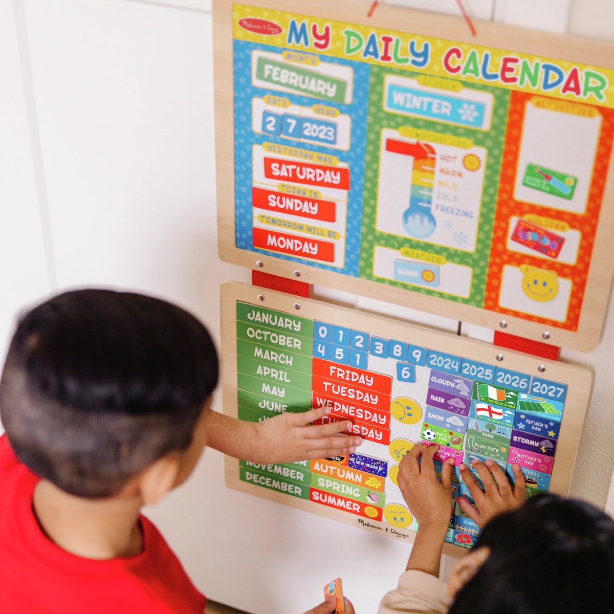 Melissa & Doug My First Daily Magnetic Calendar