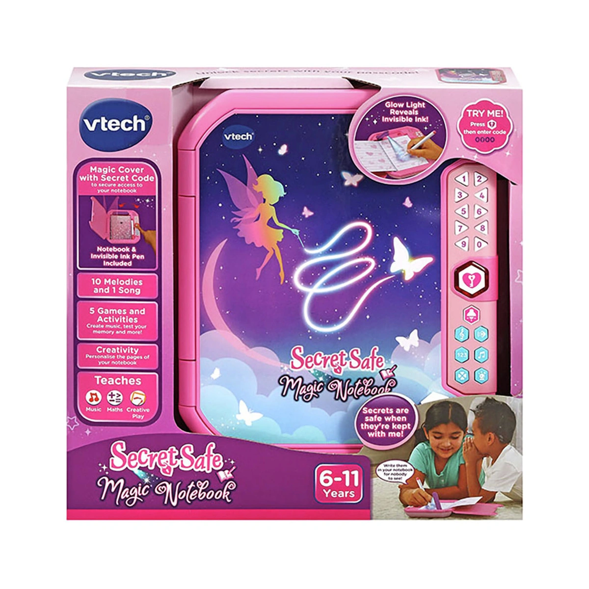 Vtech Secret Safe Magic Notebook