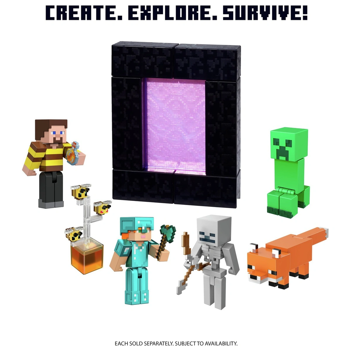 Minecraft Character Figure Assortment