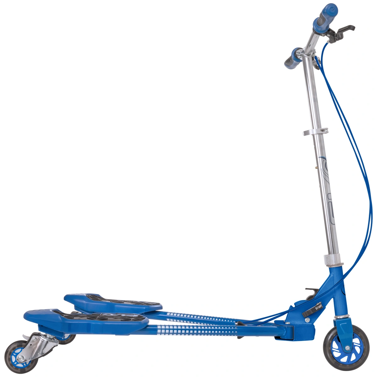 EVO Light Up V-Flex Foldable Scooter - Blue