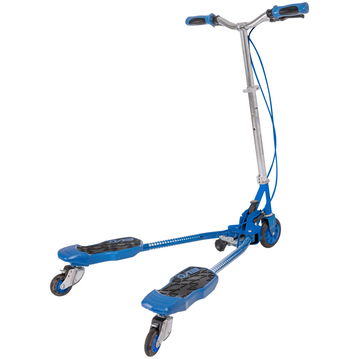 EVO Light Up V-Flex Foldable Scooter - Blue